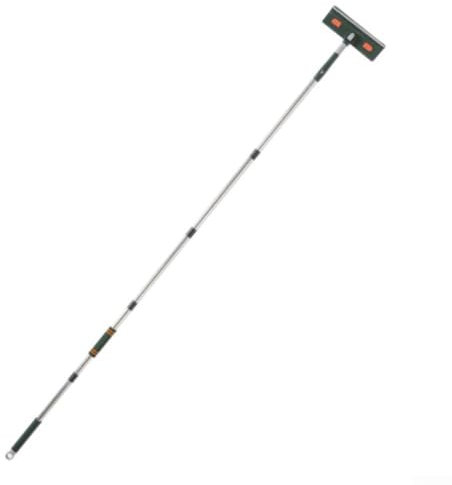 Feegow Wall & Skirting Board Cleaning Mop | Baseboard Window Cleaning Tool Duster | Comes With 144/172cm Long Handle | Wall Cleaner Mop(B)