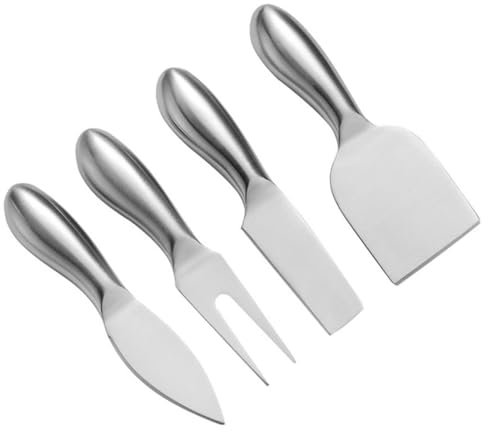 COLLBATH 4 Pezzi Taglia Formaggio Acciaio Inox Forchetta Formaggio Cucina Uso Domestico Forniture Cucina