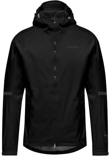 GOREWEAR Lupra Gore-Tex Hooded Jacket - Men's Black, S