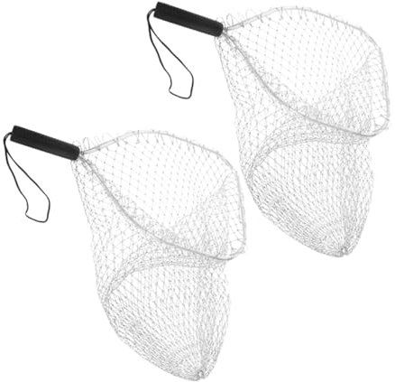 BESPORTBLE 4pcs Fishing Net Kayak Net Sturdy Alloy Fishing for Trout Bass and Catfish Versatile Tackle