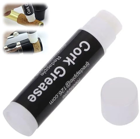 Grasa de Corcho Para Clarinete, Tubos de Grasa de Corcho, Barras de Grasa de Corchos, Grasa de Corcho Para Flauta Clarinete Saxofon Instrumentos de Lengueta, Accesorios de Lubricación y Cuidado
