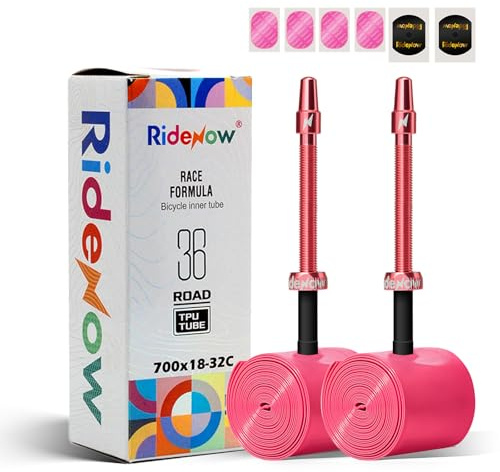 RideNow 36g 700C TPU Schlauch Rennrad 700x18/23/25/28/30/32C, Ultraleicht