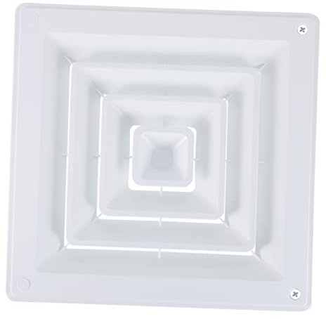 HOMSFOU Rejilla Ventilación Inox Fácil De Instalar Panel De Techo Suspendido Diseño Simple y Robusto