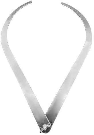 Herramientas De Medición Para Cerámica Y Alfarería,Herramienta De Medición Con Pata Curva Para Interior Y Exterior | Instrumentos De Modelado Y Tallado De Escultura En Acero