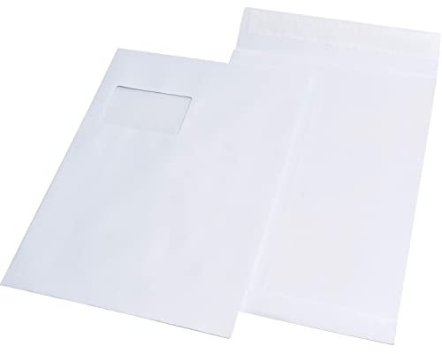 MAILmedia 83450 Faltenversandtasche mit Haftklebestreifen, C4