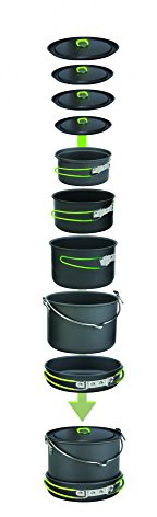 Pingouin 21 pièces camping vaisselle set complet Family pour 8 personnes