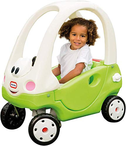 little tikes 172779E3 Grand Coupe-Outdoor Summer Fun-Adventure Buggy Toy-with Clicking Key & Working Horn-Encourages Creative, Active Play, for Toddlers 18 Months to 5 Years, Green