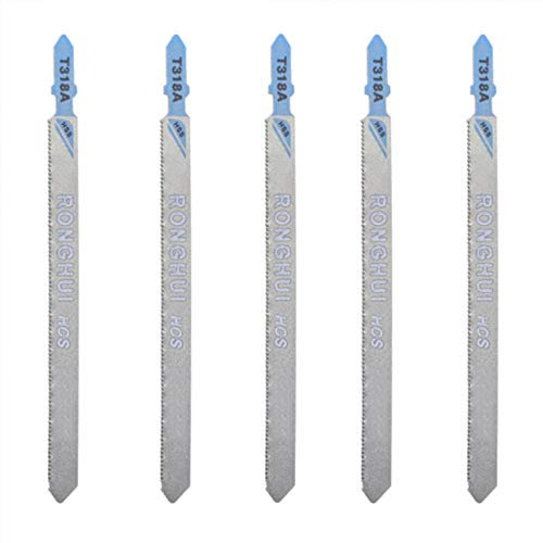 T318A HCS - Lame per seghetto alternativo con codolo a T, lame affilate per sega a terra, confezione da 5