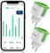 WLAN Steckdose mit Strommessung - GreenSun WLAN Steckdose Alexa Steckdose VeSync App Steckdose Zeitschaltuhr Steckdose Energiekostenmesser Sprachsteuerung mit Alexa Sprachsteuerung 2,4GHz 2er