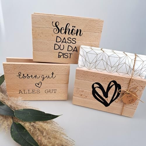 Serviettenhalter aus Holz