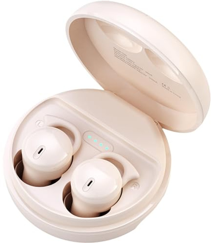 Kopfhörer zum Schlafen Schlafkopfhörer Kabllos Bluetooth in-Ear Mini Wireless Sleep Earbuds unsichtbare kleine Schlaf Kopfhörer für kleine Ohren Seitenschläfer drahtlos schnurlos Ohrhörer Headphones