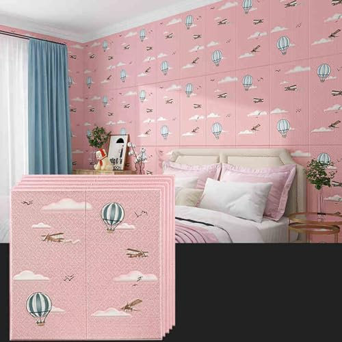 MZQMK 3D Wandpaneele Selbstklebende Ziegel Tapete Wasserfest Steinoptik Wandsticker Schaumstoff Wandtattoo Für Badezimmer Schlafzimmer Wohnzimmer Balkon Küche(H)