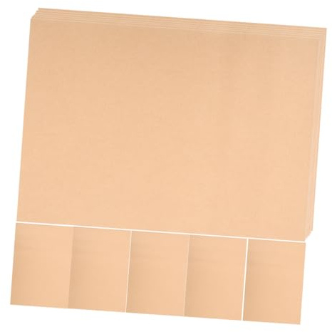 TOVINANNA 20pièces Papier à Écrire Braille pour Tableaux Lignes pour Apprentissage du Braille Usage Scolaire et Formation