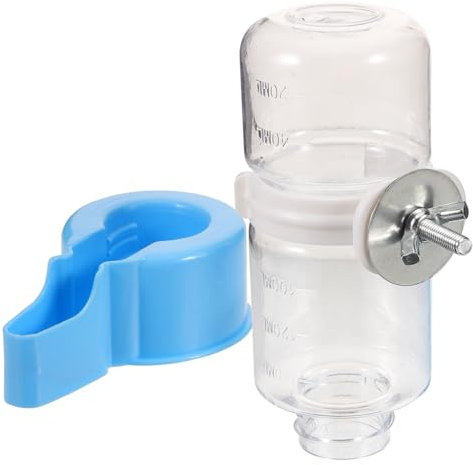 Yardwe Vogelfutterstation Vogeltrinker Ratte Automatisches Vogelwasser Vogelbäder Für Draußen Träger Liner Wild Igel Wasserschale Im Freien Futterspender Käfige Guinea-wasserflaschen Hirse Plastik