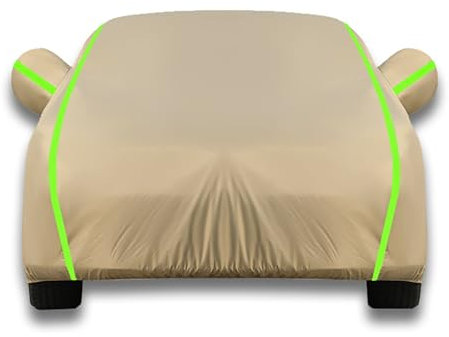 Autoabdeckung Winter für Mini Cooper Cabrio 2005-2024,Verdickte Auto Abdeckplane Outdoor Car Cover wasserdichte und Frostsichere