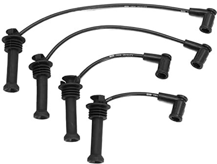 NZBZTMLCYK 4 pcs Inflammation en Silicone Ht Bobine de tête Set Spark Bug OES530 Compatible for Ford Compatible for la focalisation 1.6 TI 1.6 1.4 1.6 16V 1.4 16V Bobine d'allumage Automobile