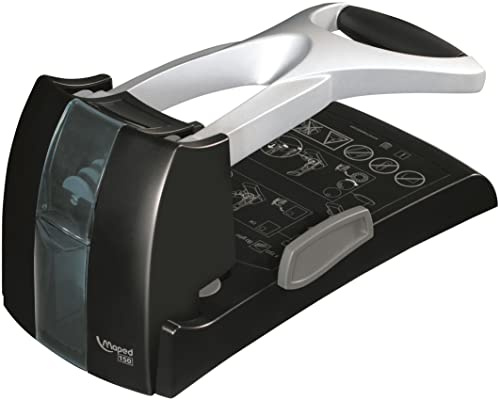 Maped 565000 Registraturlocher Expert HD150, schwarz/silber
