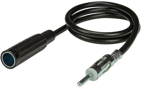tomzz Audio 1600-000 Cavo di prolunga per antenna auto 0.5m DIN maschio a DIN femmina di accoppiamento dell'antenna