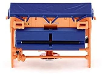 WIKING 077389 Schmidt Traktorstreuer Traxos FS 12, Modell, 1:32, Metall/Kunststoff, Ab 14 Jahre, Viele Funktionen, Bewegliches Heckanbaugerät