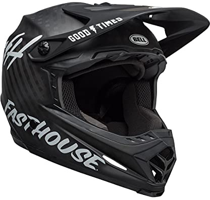 BELL Unisex's 9 MTB Full Face Helmet, Fasthouse Matte Black, X-Large/2X-Large