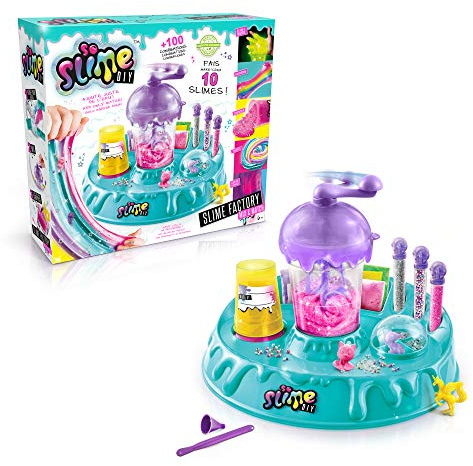 Canal Toys | Schleim Fabrik - DIY Schleim Set zum Selbermachen für Kinder: Fluffy Glibber-Schleim mit Glitzerknete, L34 x P8 x H31 cm