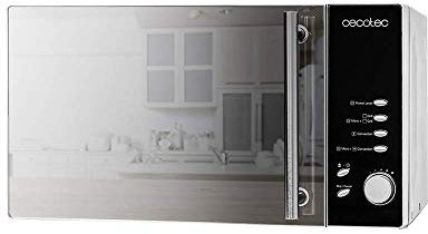 Cecotec Micro-ondes à convection avec grill Convection 2500. Puissance 900 W, grill 1950 W, capacité 25 litres, 8 fonctions préconfigurées, modes combinés, écran LED (25 L)