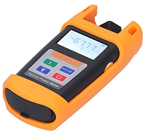 KPM-25m-C Optical Power Meter Handheld Mini Fiber Optic Cable Tester Light Source Visual Fault Locator 850~1625nm Wavelength -50~+26dBm