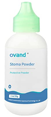 Ovand Stoma Powder,Ostomy Skin Barrier Powder,Ostomy Bag Protect Skin Barrier Adhesive & Filler