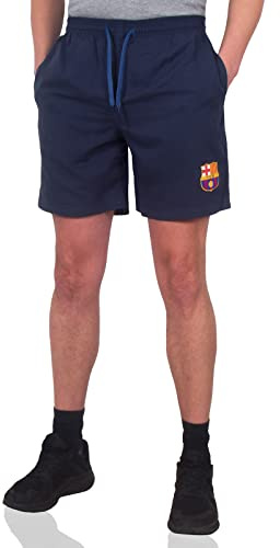 FC Barcelona Shorts Mens Woven Official Football Gift