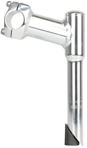 WEEROCK Bike Stem 25.4 * 22.2mm（1 * 0.87 Inch） Aluminum Alloy Gooseneck Shape Length 160mm(6.3 Inch) Bicycle Stem