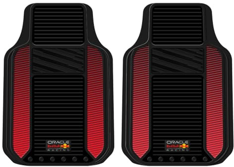 Red Bull Oracle Universelle Fußmattensatz 'Heavy Duty' - Schwarz/Rot | 2-teiliges Satz
