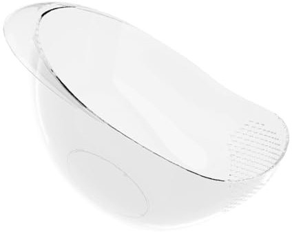 Scodella per Colino per Riso in Plastica Trasparente Efficiente Strumento da per Lavare il Riso per Famiglie (L)