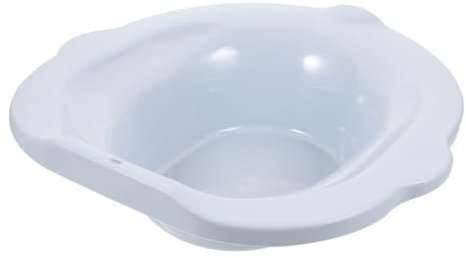 HAWILLOSCH Sitzbad Aus Pp Material Für Toilettensitz Ergonomisch Geformt Platzsparend Mit Aufhängeloch Belastbar Und Verschleißfest Geeignet Zur Wochenbettpflege Für Ältere Menschen