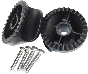 TopHomer Canopy Fittings, Canopy Accessories Plastic Swing Frame Attach Bracket for Garden Patio Porch Canopy Frame (Black)