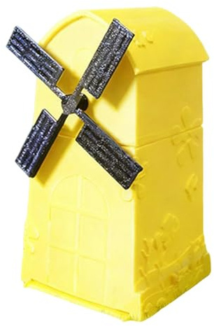 CasaNexa Aquarium Filter Accessories, Professional Premium Multifunctional Decorative Rotating Wind Practical Accessories for Fish Tank Water Pumps- Yellow