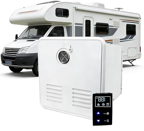 Scaldabagno Senza Serbatoio Per Camper, Scaldabagno Su Richiesta Per Camper, Scaldabagno Senza Serbatoio Da 55.000 Btu Con Corpo E Controller In Acciaio Inossidabile White