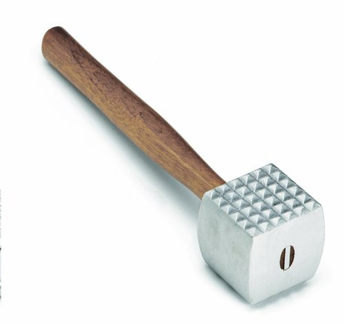 Attendrisseur à viande, manche en bois
