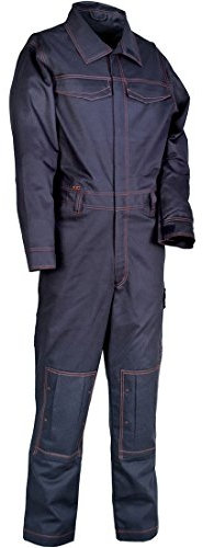 'Cofra V262 – 0-02.z58 lavoro tuta Fireman, Blu navy, 58