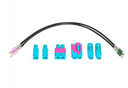 Antennenadapter Universal, Fakra Einzel/Doppel Z Code -> Verlängerung