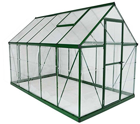 Palram Hybrid Invernadero Invernaderos Grandes (6x10, Verde)