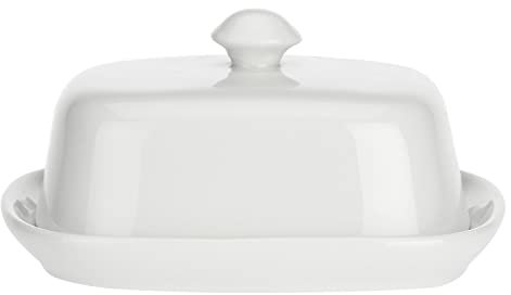La Porcellana Bianca - terrina COV. Burriera cm 12 x 9,5 GB, Bianco