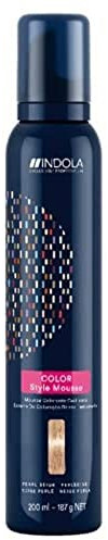 Indola Spa Color Style Mousse Riflessanti Flacone Bombola per Capelli - BEIGE PERLA - 200 ml