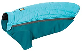 Ruffwear Powder Hound Hundemantel, Blue Atoll, XL (91-107cm)