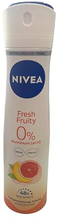 Nivea Fresh Fruity Deo Spray, 0% Aluminium, 3er Pack (3 x 150ml)