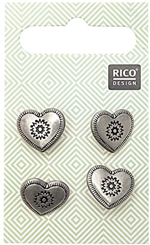 Rico Design Trachtenknopf Herz