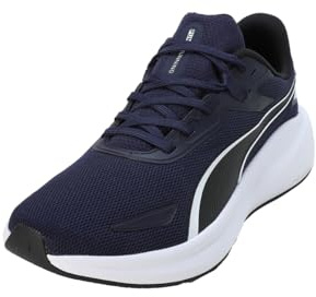 PUMA Unisex Skyrocket Lite Road löparskor, Puma Marinblå Puma svart Puma vit, 46 EU
