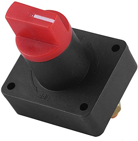 Batterieschalter Universeller Wasserdichter Auto Ein Aus Batterietrennschalter für Auto Motorrad Boot 300A 6 mm