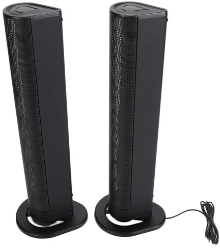 Asixxsix Kit Altoparlante, Altoparlante Soundbar per Computer Portatile, Esperienza Migliorata, compatibilità Altoparlante Esterno con Computer TV
