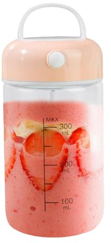 Shaker à protéines, shaker pour boissons protéinées, automatique, silencieux, 380 ml, shaker à piles, pour mélanger le lait de soja, le lait en poudre