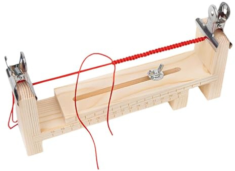 Generisch Holzarmband -Schablone - Verstellbares Paracord -Armband -Hersteller, Holzrahmenwebwerkswerkzeug | Paracord Craft Tool, Einstellbare Länge JIG, Schmuckzubehör, Armbandwebelieferungen